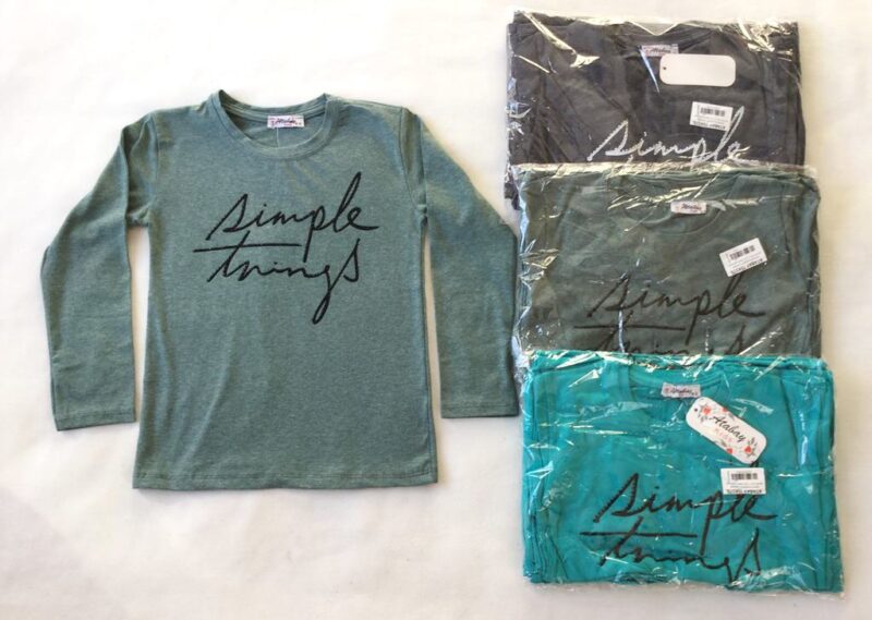 футболка длинный рукав для девочек и мальчиков